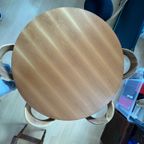 Eettafel Leolux Trias Met 6 Vintage Stoelen thumbnail 4