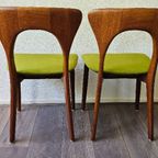 4 Vintage Design Stoelen Niels Koefoed Jaren 50 Denmark thumbnail 19