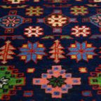 Subtiel Kleurrijk Vloerkleed Met Leuke Patronen 124x74cm thumbnail 2