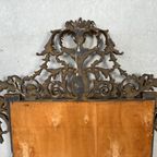 Grote Vergulde Schouwspiegel – Hout thumbnail 8