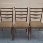 Vintage Teak Houten Eetkamerstoel Pastoe St09 Stoel Teakhout thumbnail 5