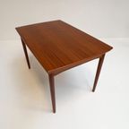 Massief Houten Uitschuifbare Deense Tafel, 1970’S thumbnail 2