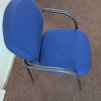 3 Blauwe Stevige Stoelen thumbnail 6