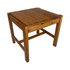 Gilbert Marklund - Furusnickarn - Sweden - Pine Wood - Side Or Coffee Table / Stool thumbnail 6