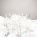Glazen Vintage Drinkglas Set Van 3 thumbnail 2