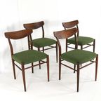 Set 4 Vintage Lübke Stoelen 'Waldbrunn' New Upholstery thumbnail 12