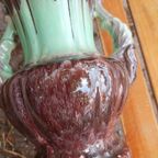 Vintage Vaas Scheurich 1948- 1950.art Deco.uitstekener Staat. thumbnail 7