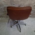 Vintage Bureaustoel Leren Artifort Deskchair thumbnail 15