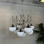Vintage ‘trumpet Chandelier’ – Boulanger thumbnail 9