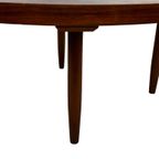 Vintage Houten Ronde Salontafel Jaren 60 Design thumbnail 22