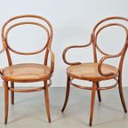 2 Art Nouveau Deco Stoel Jacob & Josef Kohn Wien Thonet 20E thumbnail 4