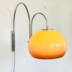 Vintage Artifort Double Arc Mushroom Space Age Wall Lamp thumbnail 5