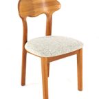 6x Juul Kristensen Eetkamerstoelen 'them' Vintage Massief Teak thumbnail 6