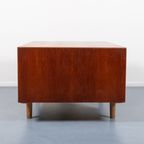 1950’s Danish Modern Architectural Teak Desk / Bureau thumbnail 15