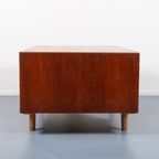 1950’S Danish Modern Architectural Teak Desk / Bureau thumbnail 15