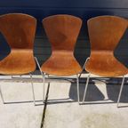 Set Van 3 Deens Design Vintage Vlinderstoelen, Stoelen😍 thumbnail 10