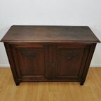 Antiek Frans Dressoir, Commode, Badkamerkast, Kastje thumbnail 5