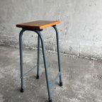 Upcycled Industrial Labratory Stool thumbnail 8