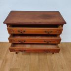 Vintage Queen Ann Ladekastje, Commode Dressoir Ladekast Nachtkastje 110 thumbnail 15