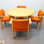 4 Vintage Stoelen Magnes Olesen thumbnail 3