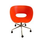 Ron Arad - Vitra - Swivel Chair / Office Chair - Model Tom Vac - Orange Seat thumbnail 4