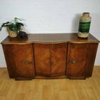 Vintage Art Deco Mid Century Dressoir, Wandkast thumbnail 5