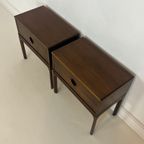 Set Of 2 Vintage Side Tables By Kai Kristiansen - Model 384 thumbnail 6