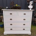 Geleefde Ladenkast, Apothekerskast, Commode Afm. 106X40Cm En thumbnail 2