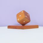 Presse Papier Houten Dobbelsteen thumbnail 3