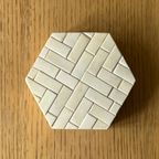 Vintage Wooden Trinket Box With Bone Inlay thumbnail 6