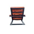 Mcm Design Fauteuil En Voetbank, Lystolet, Zweden,1970S thumbnail 6