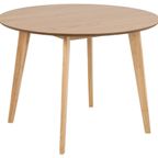 Roskilde Eetkamertafel - Ø105 Cm - Eiken thumbnail 2