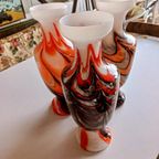 Vintage Handgemaakte Opaline Florance Italy Vazen Jaren 60-70 thumbnail 2