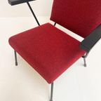 Opnieuw Gestoffeerde Gispen 1401 Fauteuil Van Wim Rietveld thumbnail 5