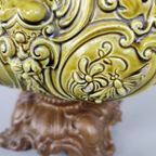 Majolica Jardinière Schütz Cilli Ca.1900 thumbnail 8
