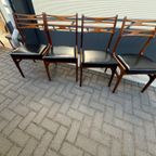 Set Van 4 Johannes Andersen Eetkamerstoelen thumbnail 14