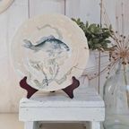 Vintage Aqua Blauw Vaasje, Kruikje, Aardewerk, Kannetje thumbnail 15
