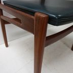 Deense Midcentury Modern Teak Eetkamerstoelen, Set Van 4 thumbnail 14
