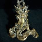 Rococo Stijl Bronzen Vuurbokken thumbnail 4