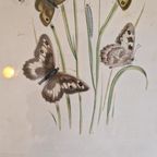 Vintage Lijst Met Prent Vlinders Vlinder Schilderij thumbnail 4