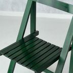 Vintage Klapstoel Retro Jaren 70 Design Folding Chair Groen thumbnail 3