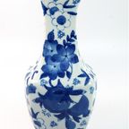 Hoge Vaas Blauw Wit thumbnail 5