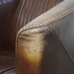 Tijdloze En Exclusieve Rundleren Aviator Design Fauteuil Met Een Unieke Kleurstelling thumbnail 10