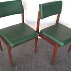 2X Teakhouten Stoelen Scandinavisch ( Set ) thumbnail 3