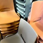 Retro Kuipstoelen Nieuw Cementgrijs Ton Sur Ton Prijs P/stuk thumbnail 2