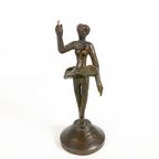 'Ballerina' - Brons - Gesigneerd - Sculptuur - A.B. Bruna - 1982 thumbnail 7