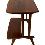 Vintage Bijzettafel Sidetable, Trolley Audio Meubel Jaren 60 thumbnail 3