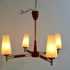 Vintage Plafondlamp, 4-Armige Lamp | 01199 thumbnail 4