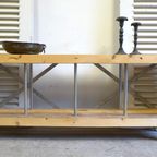 Mooie Industriele Metalen Vintage Kast thumbnail 24