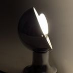 Vintage Egon Hillebrand Eclips Lamp Van Verchroomd Metaal thumbnail 6